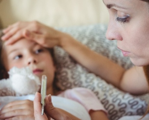 koorts bij kinderen