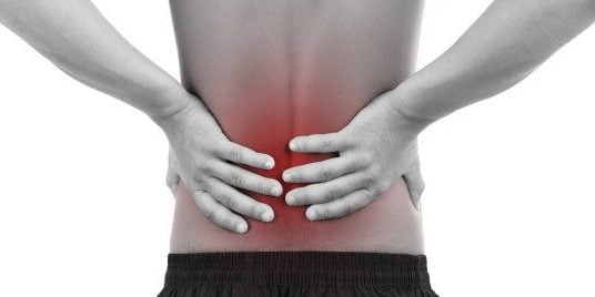 lage rugpijn of een hernia